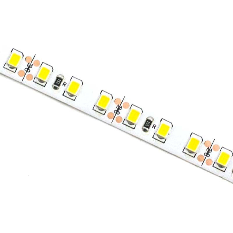 DC12V ikke-vandtæt IP20 Smd 2835 120LED / M 1200lum indendørs LED-strimmellys i høj kvalitet