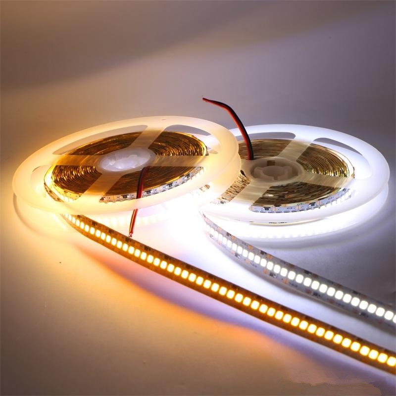 Høj kvalitet 240LED pr. Meter Smd 2835 Høj lumen Høj lysstyrke 12v LED fleksible stripelys
