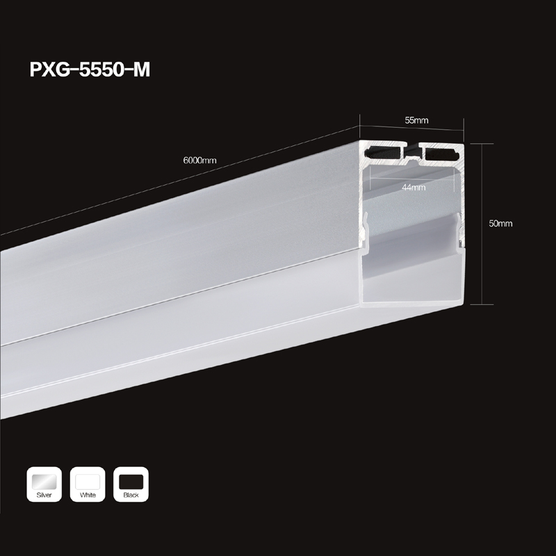 Aluminiumsprofil / Ramme LED-strimmellys / Tilbehør til aluminiumsprofil