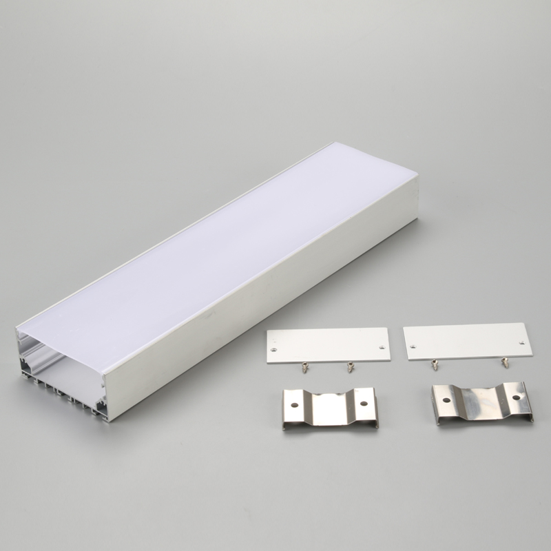 Kina fabrik U-form U7635 ekstruderet LED-aluminiumsprofil