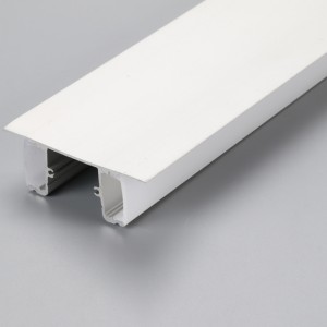 To sidebelysning LED-profil LED-profil aluminium 2 sidelys til LED-båndlamper