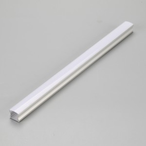 Fleksibel LED Alu-profil aluminium til skab, LED-aluminium ekstruderingsstrimmel LED-profil overflademonteret lineær lysbjælke