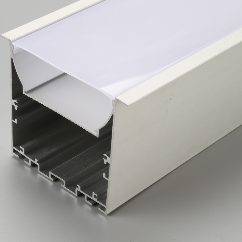 76X76 profil for LED lampe LED profil lysprofil aluminium LED indirekte belysning