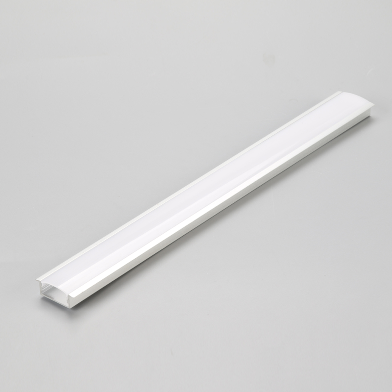 Fabrikspris køkkenskab aluminium LED-profil til LED-strimmellys, forsænket LED-lysstang ekstrudering alu profilkanal