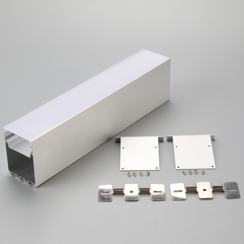 Udenpåliggende montering ledet aluminiumskanal aluminiumsprofil til LED lineær lysbjælke