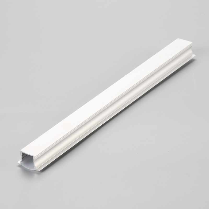 Forsænket LED-lineært lyshus med anodiseret aluminiumsprofil og mælkeagtigt PC-dæksel