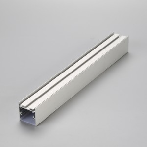 Sølv / sort / hvid aluminiumsprofil til LED lineært lyshus fra Kinas producent