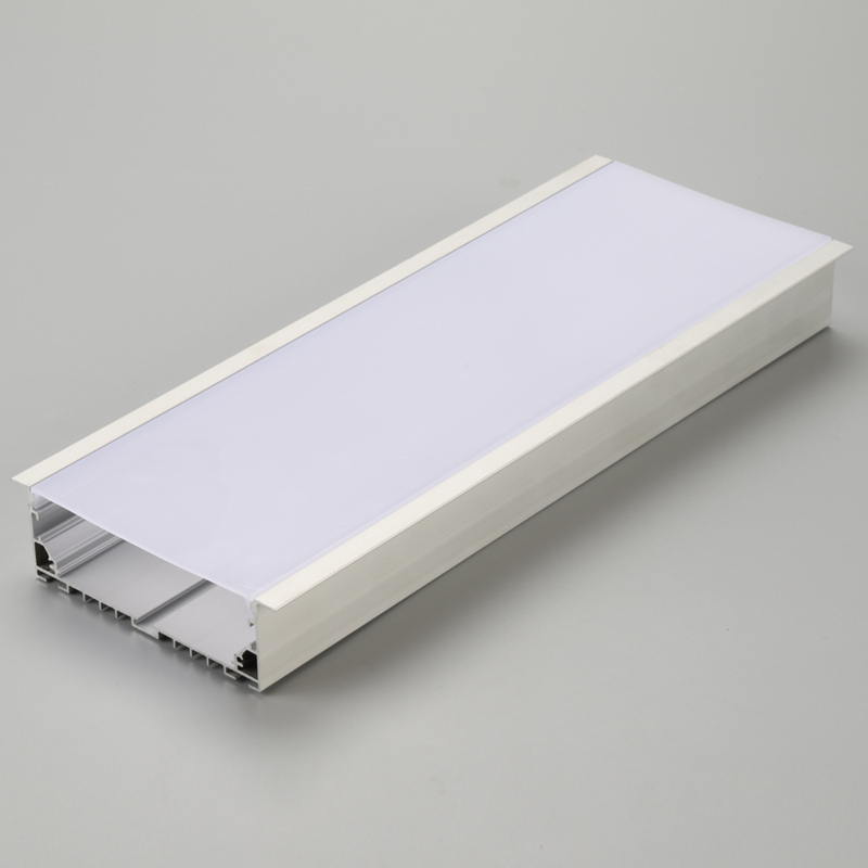 LED-strimmel huser aluminiumsprofilramme med pc-dæksel endestykket