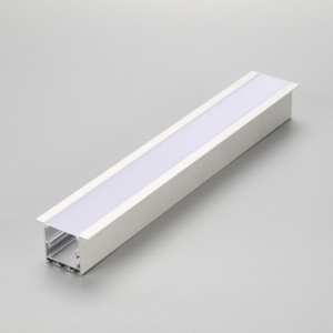 Forsænket aluminiumekstrudering 5050 2835 LED-lys lysprofil